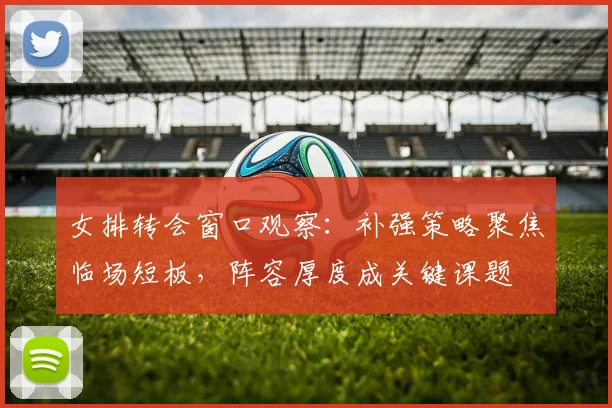 女排转会窗口观察：补强策略聚焦临场短板，阵容厚度成关键课题